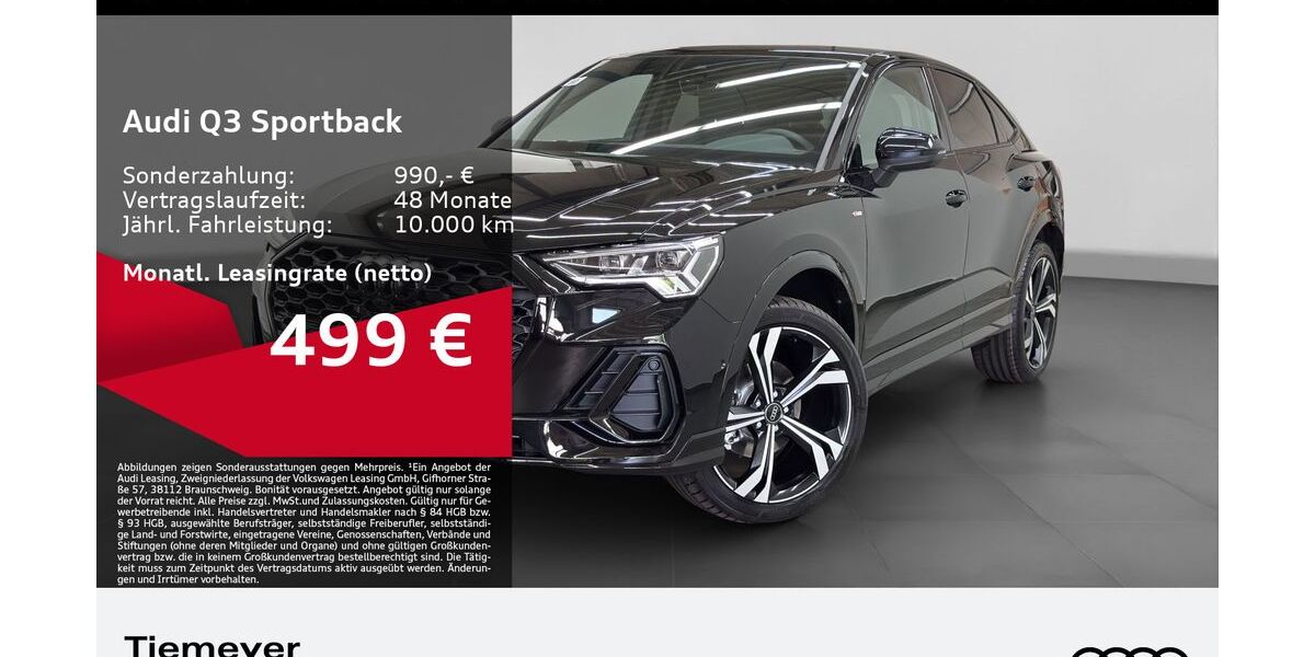 Audi Q3 4.990 km 55.490 € Bochum 44809