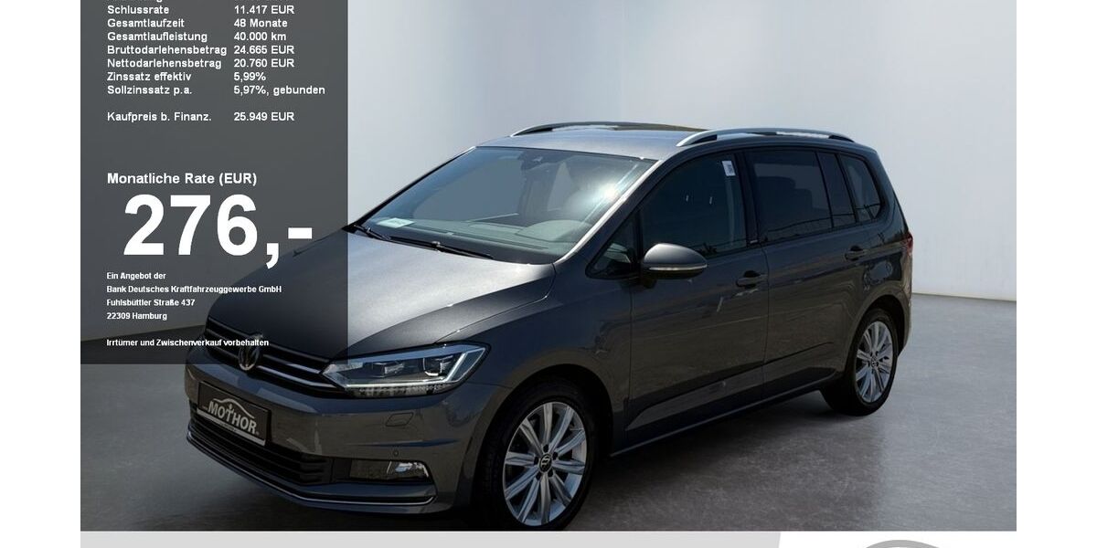 VW Touran 97.895 km 25.499 &euro; Brandenburg 14770