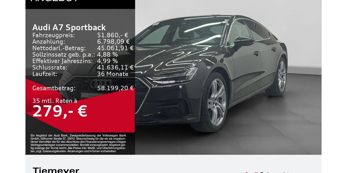 Audi A7 27.273 km 51.240 &euro; Bochum 44809
