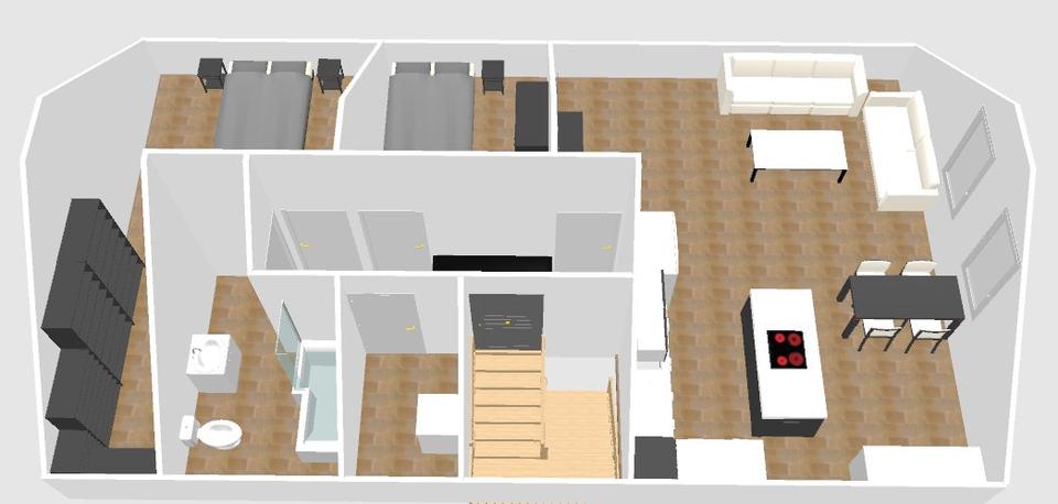 Dachgeschoßwohnung Vacha - 4.5 Zimmer, 90 m&sup2;, 810&euro; | Angebot:26677942