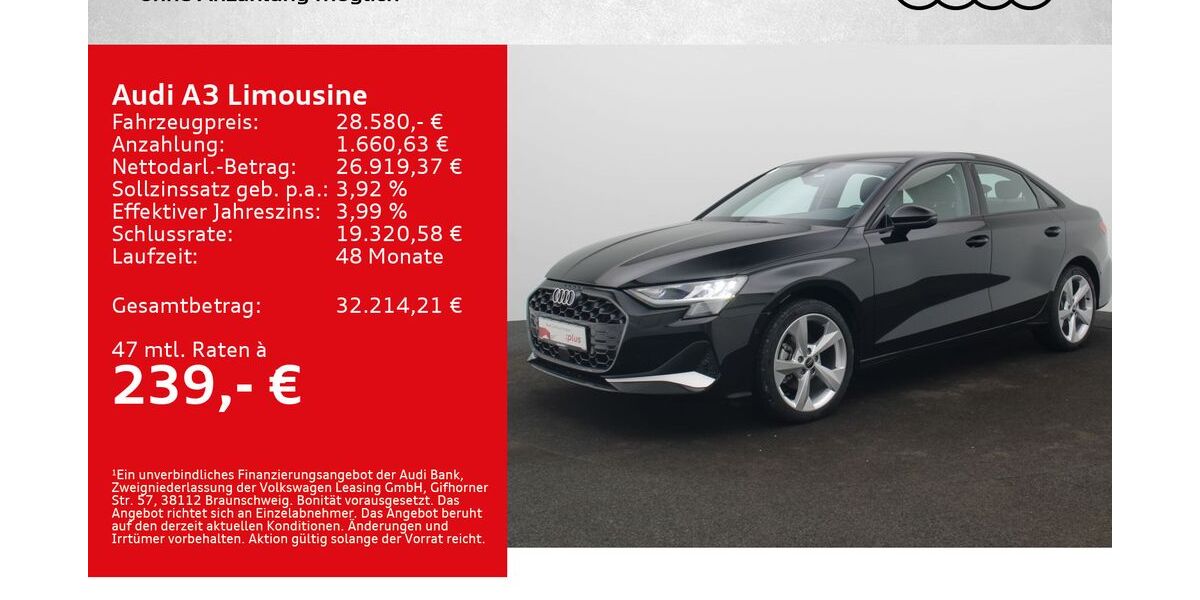 Audi A3 24.000 km 33.980 &euro; Würzburg 97076