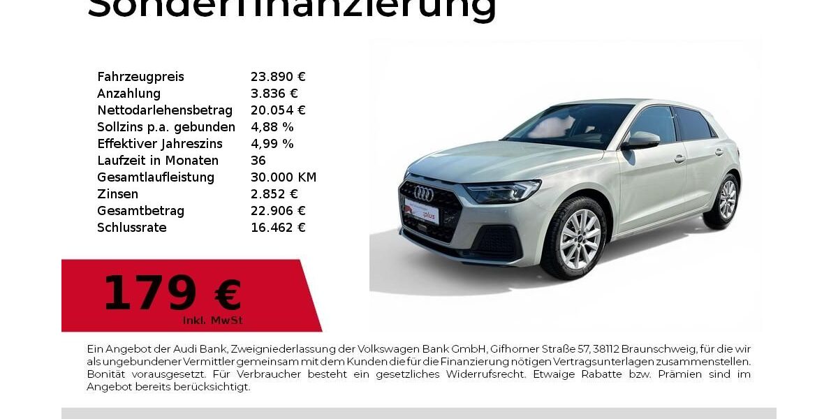 Audi A1 7.940 km 23.890 &euro; Dessau-Roßlau 06844