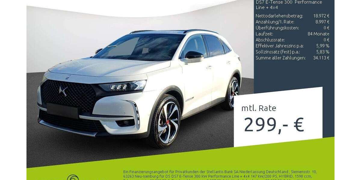 DS Automobiles DS 7 Crossback 59.054 km 27.989 &euro; Ahaus 48683