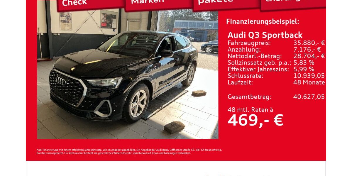 Audi Q3 22.744 km 35.880 &euro; Hamburg 22419