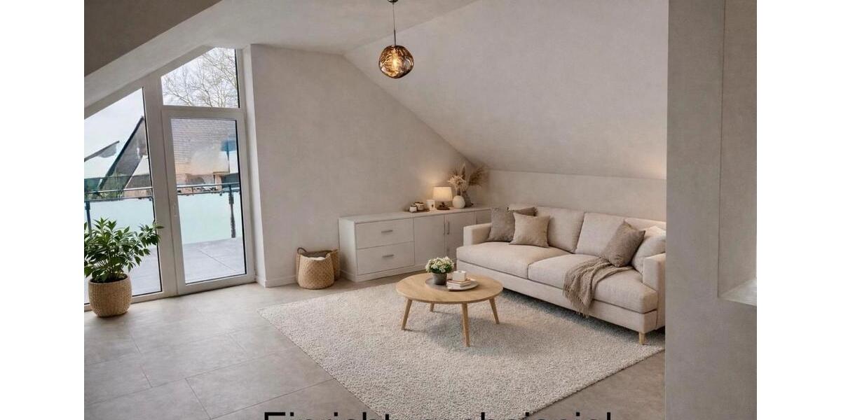 Dachgeschoßwohnung Ahaus - 2 Zimmer, 114 m&sup2;, 1.200&euro; | Angebot:25641529