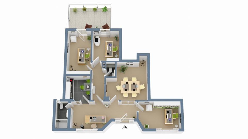 KfW 55 Standard: Kernsanierte Gewerbeeinheit in zentraler Lage von Rinteln zimmer