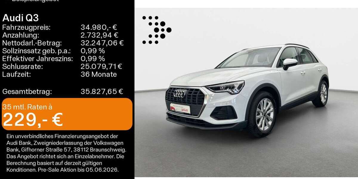 Audi Q3 27.113 km 34.980 &euro; Hofheim 65719