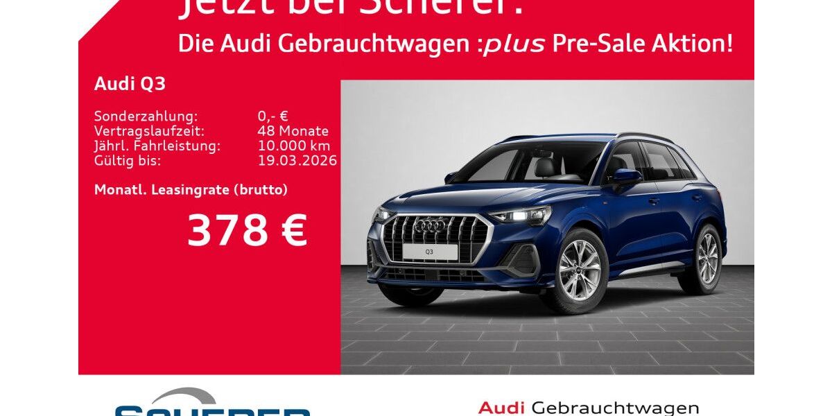 Audi Q3 34.243 km 37.390 &euro; Ludwigshafen 67063