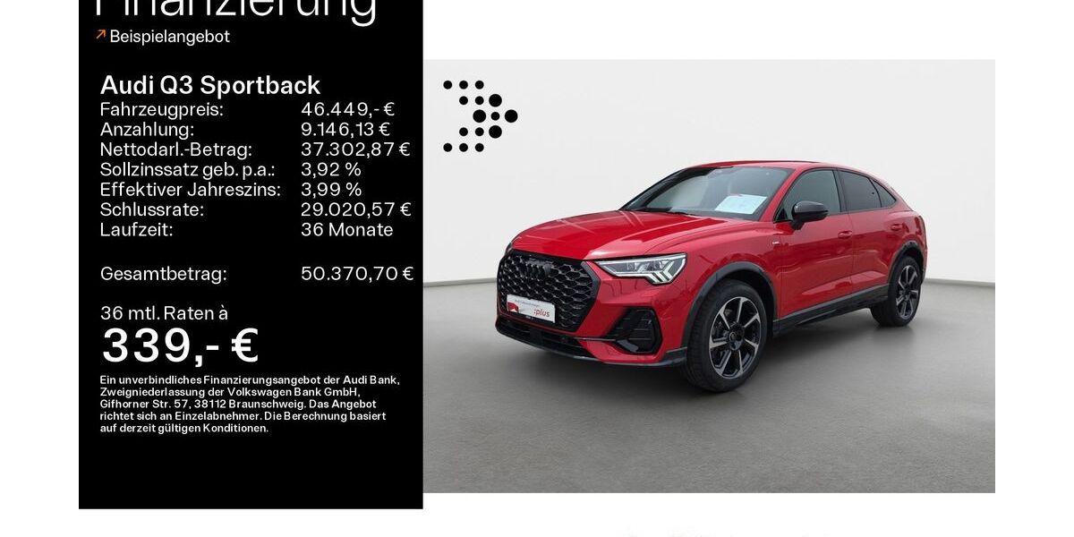 Audi Q3 4.400 km 45.499 &euro; Büdingen-Düdelsheim 63654