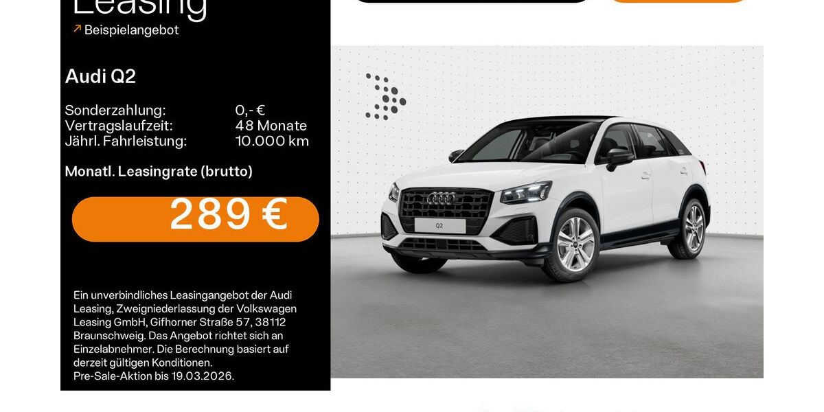 Audi Q2 21.448 km 28.980 &euro; Coburg 96450