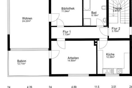 Wohnung Egelsbach - 3 Zimmer, 84 m&sup2;, 1.534&euro; | Angebot:24840543