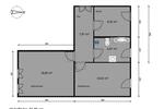 Erdgeschoßwohnung Leipzig Nordwest - 2 Zimmer, 56 m&sup2;, 119.000&euro; | Angebot:26648420