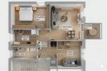 Etagenwohnung Schwandorf - 3 Zimmer, 76 m&sup2;, 249.000&euro; | Angebot:25805867