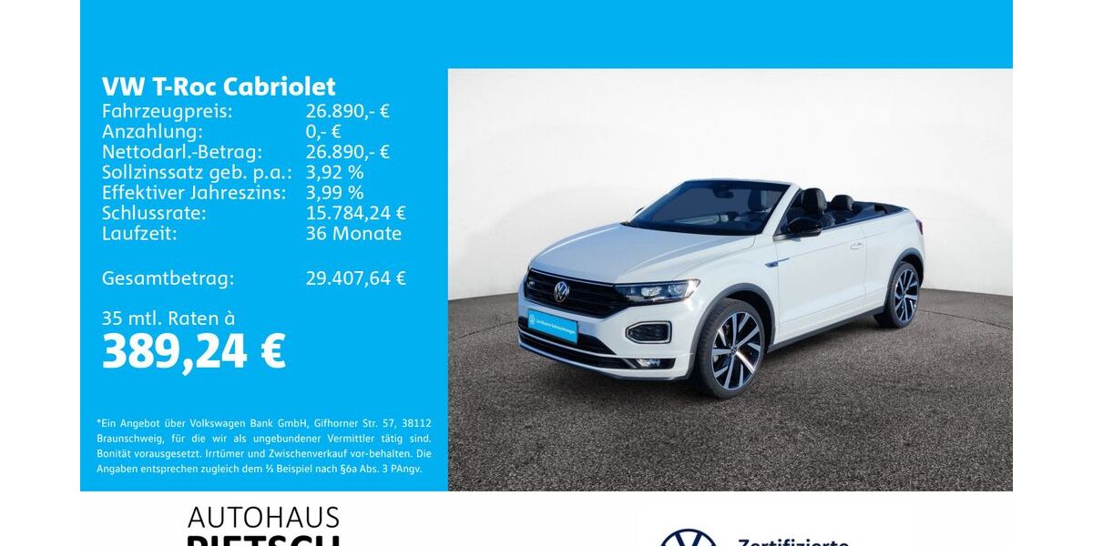 VW T-Roc 42.775 km 25.240 &euro; Melle 49324