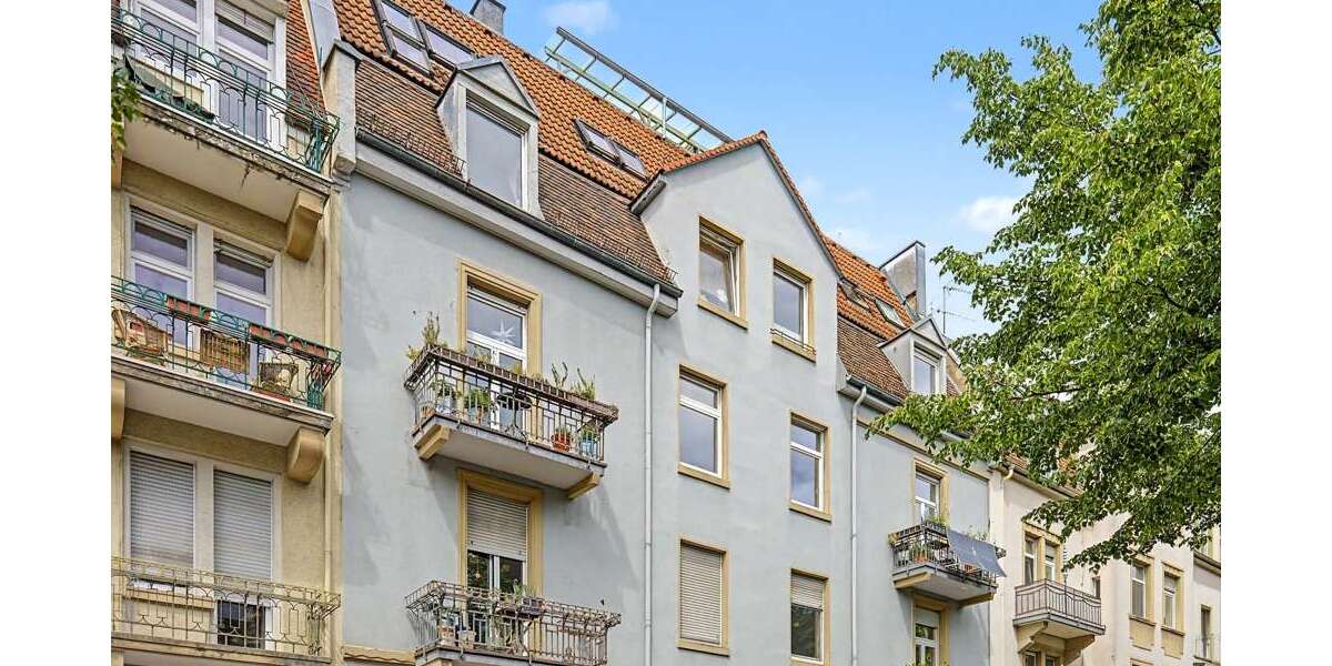 Etagenwohnung Karlsruhe Südstadt - 3 Zimmer, 90 m&sup2;, 435.000&euro; | Angebot:27108227
