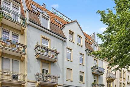 Wohnung Karlsruhe Südstadt - 3 Zimmer, 90 m&sup2;, 435.000&euro; | Angebot:27108227
