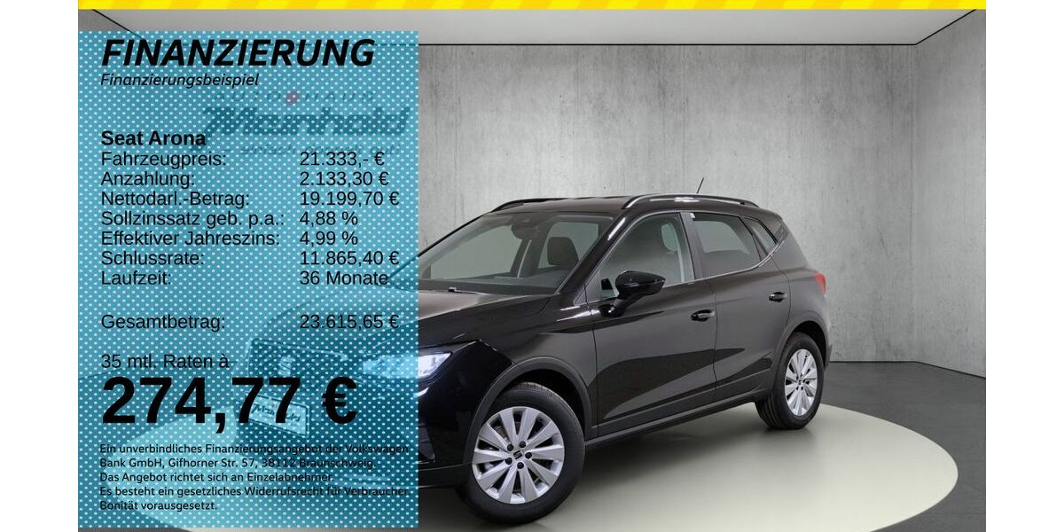 Seat Arona 1.010 km 20.999 &euro; Auerbach/Rebesgrün 08209