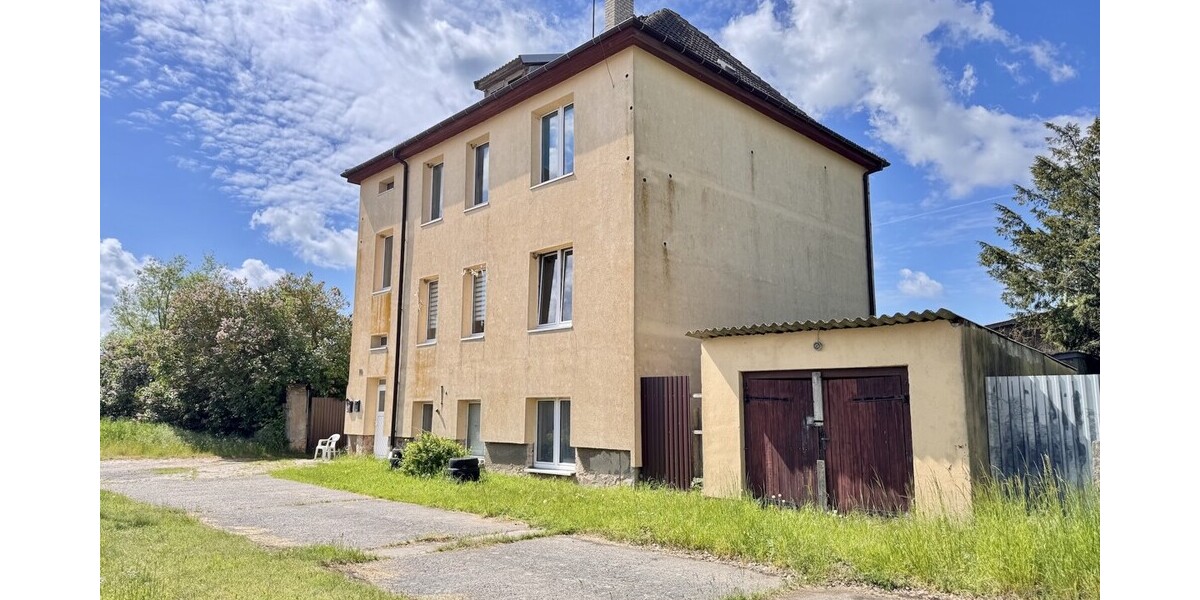 HORN IMMOBILIEN++ Dreifamilienhaus in Penkun mit großem Grundstück - Mehrfamilienhaus, Wohnhaus Penkun | Angebot:26815144
