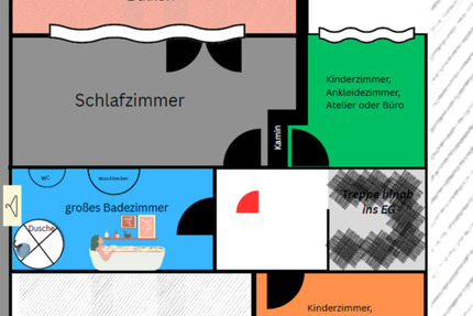 Haus Passau Auerbach - 6 Zimmer, 140 m&sup2;, 1.400&euro; | Angebot:25025244