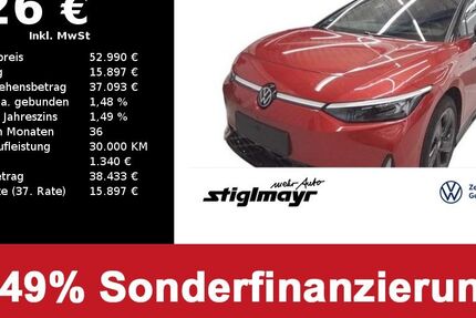 VW ID.7 21.260 km 52.990 € Pfaffenhofen/Ilm 85276