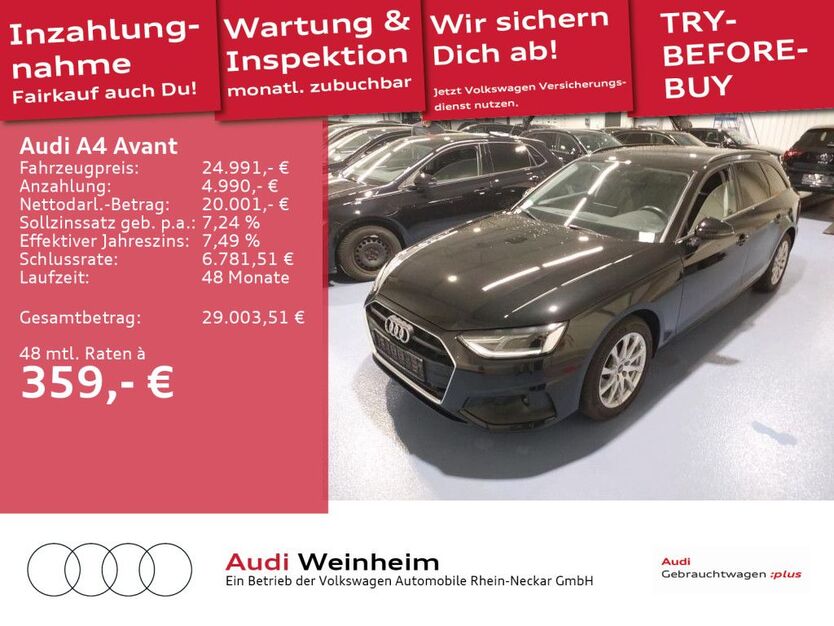 Audi A4 53.284 km 24.991 € Weinheim 69469