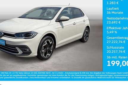 VW Polo 8.206 km 24.975 &euro; Bernsdorf 09337