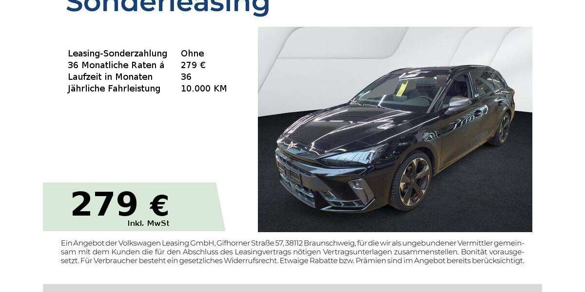 Cupra Leon 26.950 km 31.990 &euro; Helgoland 27498