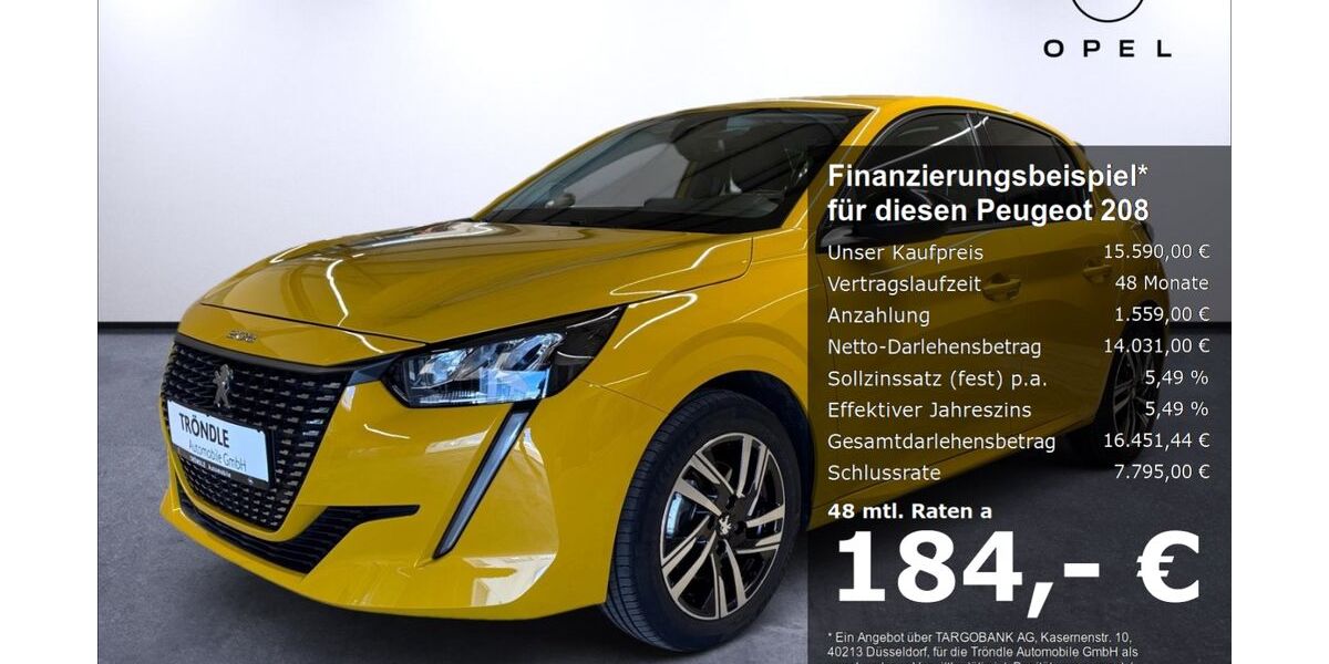 Peugeot 208 33.070 km 15.590 &euro; Lörrach 79541