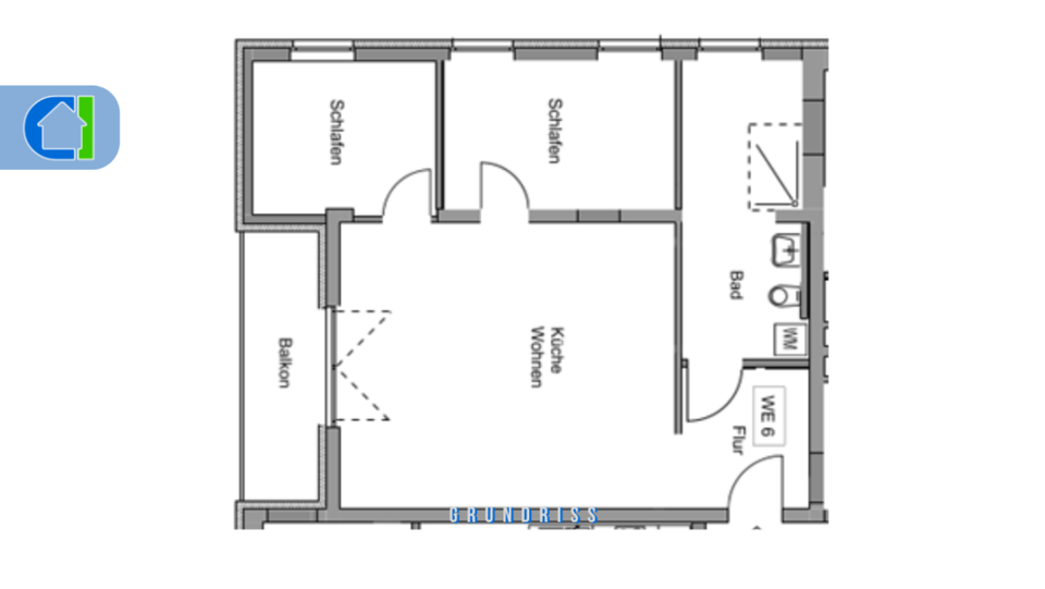 Etagenwohnung Stemwede - 2.5 Zimmer, 78 m&sup2;, 815&euro; | Angebot:24678630
