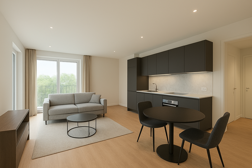 Wohnung zum Mieten in Darmstadt 790 € 35 m² 1.5 zimmer