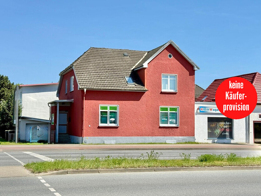 HORN IMMOBILIEN++ Neubrandenburg, Wohnhaus in der Nähe vom Stadtzentrum, mit Keller und Stellplatz -vermietet- 6 zimmer