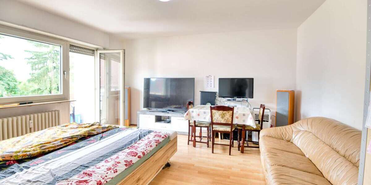 Praktisch geschnittene 2-Zimmer-Wohnung an der Grenze zur Gartenstadt mit Balkon und Stellplatz - Terrassenwohnung Mannheim Gartenstadt | Angebot:27280338