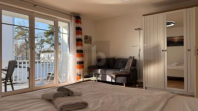 IHR URLAUBSDOMIZIL - NUR 200M ZUM STRAND - Etagenwohnung Baabe | Angebot:27095304