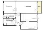 Etagenwohnung Magdeburg Stadtfeld Ost - 3 Zimmer, 69 m&sup2;, 140.000&euro; | Angebot:26229579