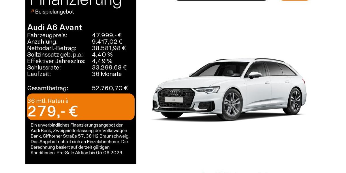 Audi A6 24.300 km 47.999 &euro; Büdingen-Düdelsheim 63654