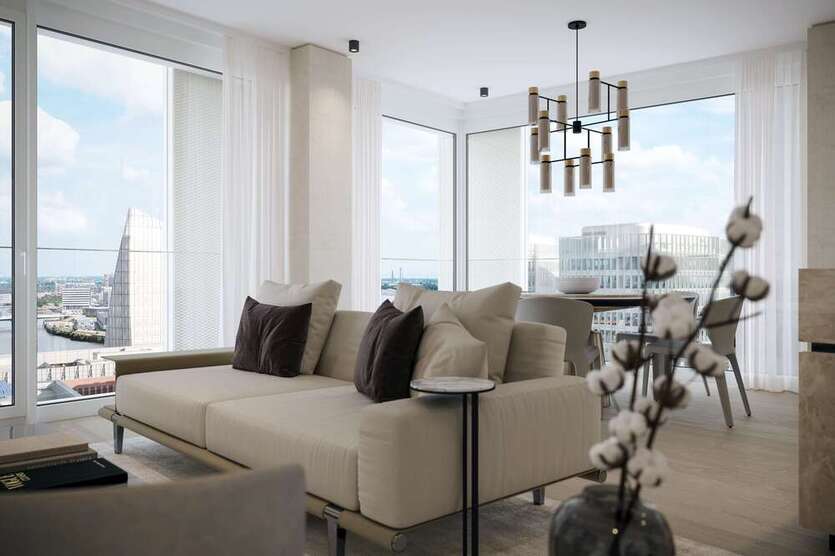 Wohnung zum Mieten in Hamburg 4.068 € 120 m²
