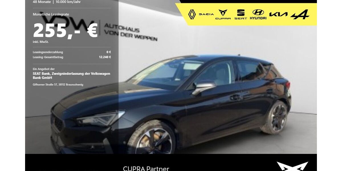 Cupra Leon 36.900 km 27.380 &euro; Mosbach 74821
