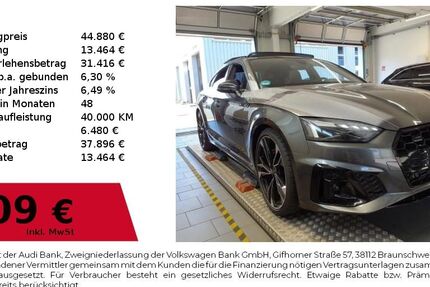 Audi A5 34.900 km 44.880 &euro; Nürnberg 90411