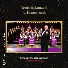 Neujahrskonzert 17.01.2026 Stadthaus Hermsdorf