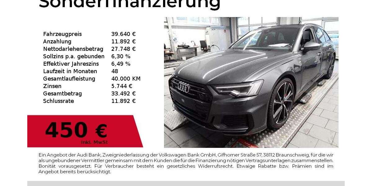 Audi A6 54.500 km 39.640 &euro; Nürnberg 90411