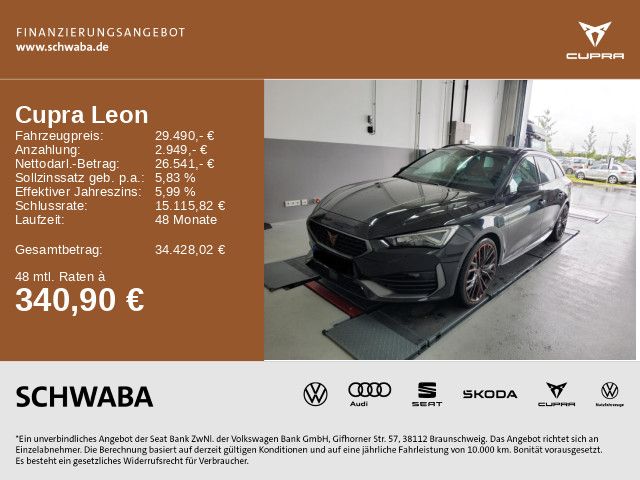 Cupra Leon 28.300 km 27.490 € Gersthofen 86368