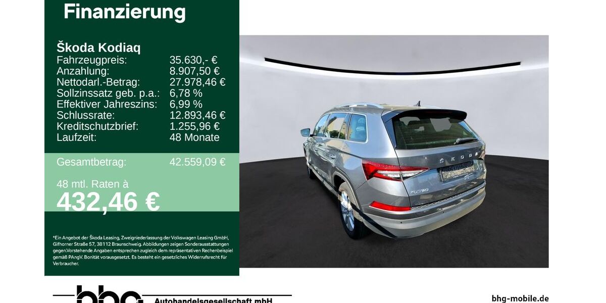 Skoda Kodiaq 45.543 km 35.630 &euro; Freudenstadt 72250