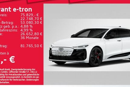 Audi A6 e-tron 7.957 km 75.829 &euro; Eching 85386