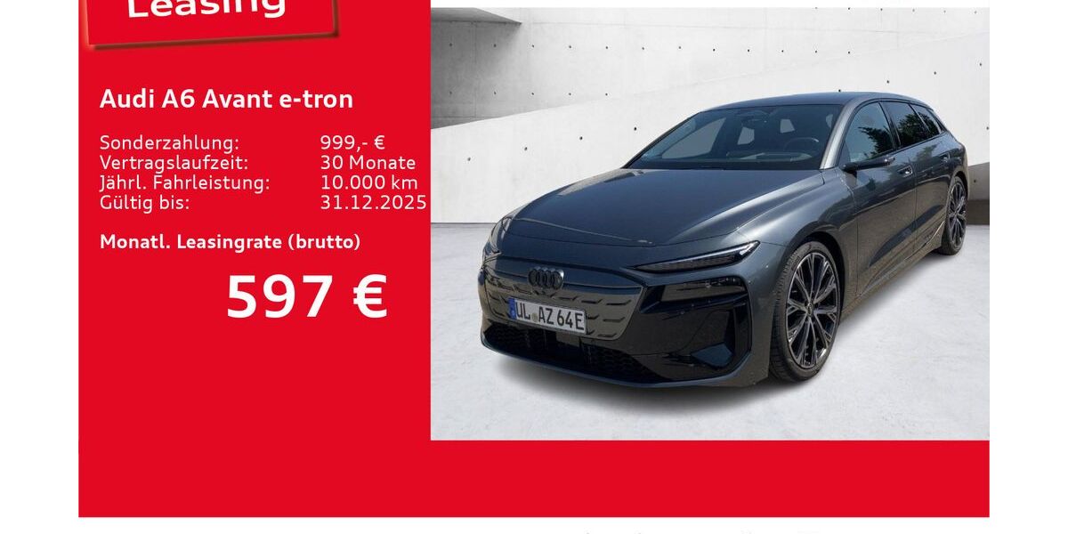 Audi A6 e-tron 19.998 km 70.650 &euro; Ulm 89073
