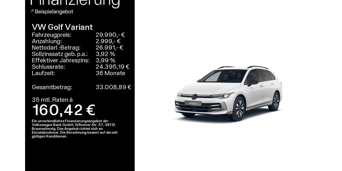 VW Golf 8.975 km 29.990 &euro; Haßfurt 97437