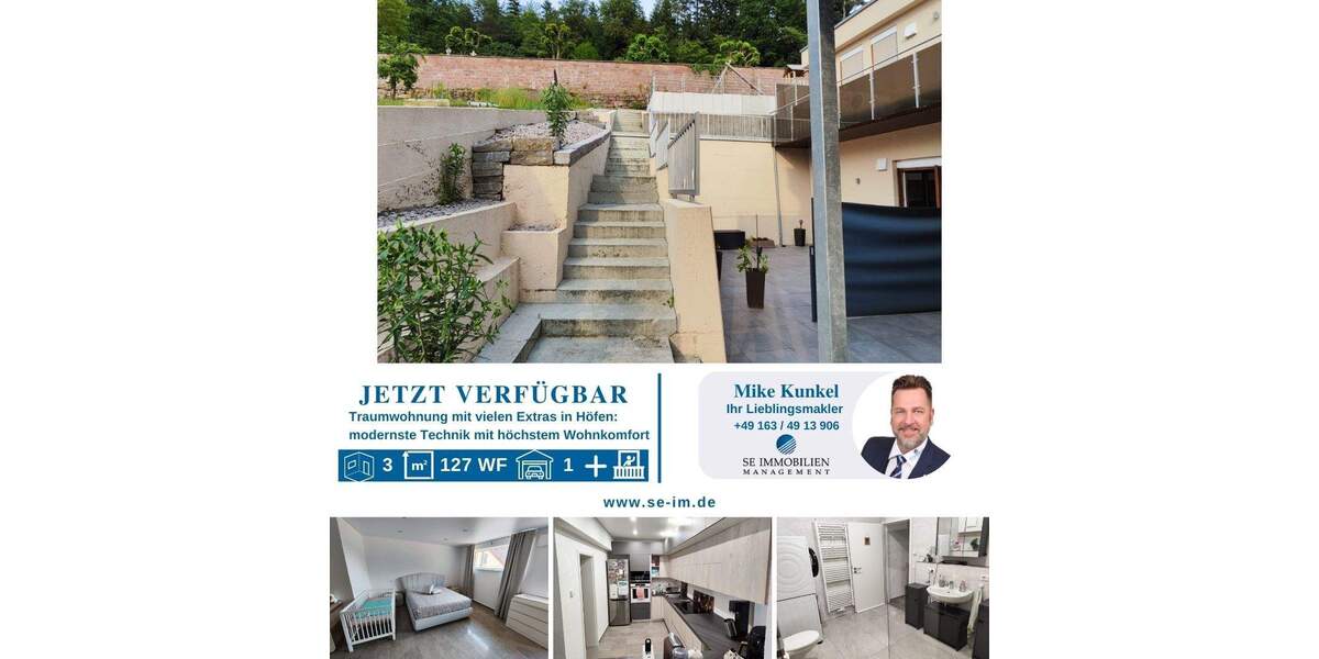 Etagenwohnung Höfen an der Enz - 3 Zimmer, 127 m&sup2;, 329.000&euro; | Angebot:24828914