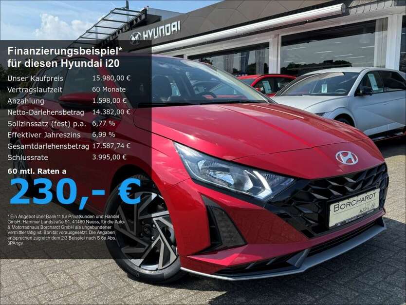Hyundai i20 27.984 km 15.980 € Stemwede 32351