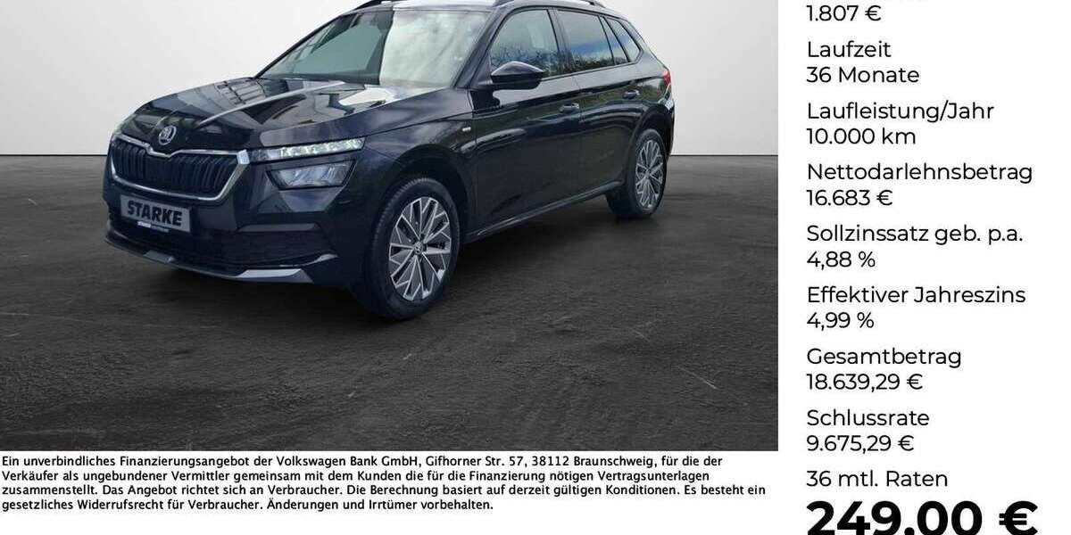 Skoda Kamiq 97.586 km 18.490 &euro; Osnabrück 49084