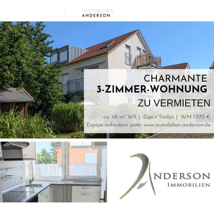 Wohnung zum Mieten in Ingolstadt 950 € 68 m²