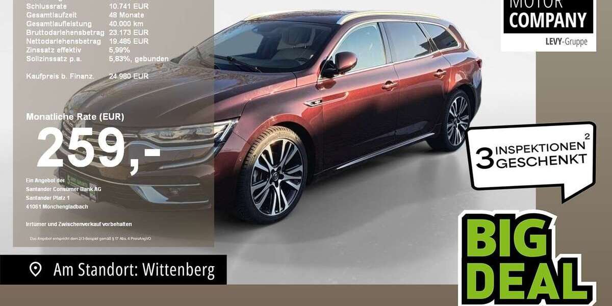 Renault Talisman 56.000 km 24.980 &euro; Wittenberg Lutherstadt 06886